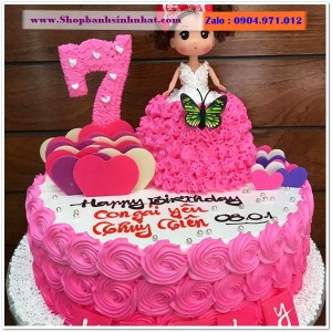 Bánh Sinh Nhật Công Chúa - BQ16